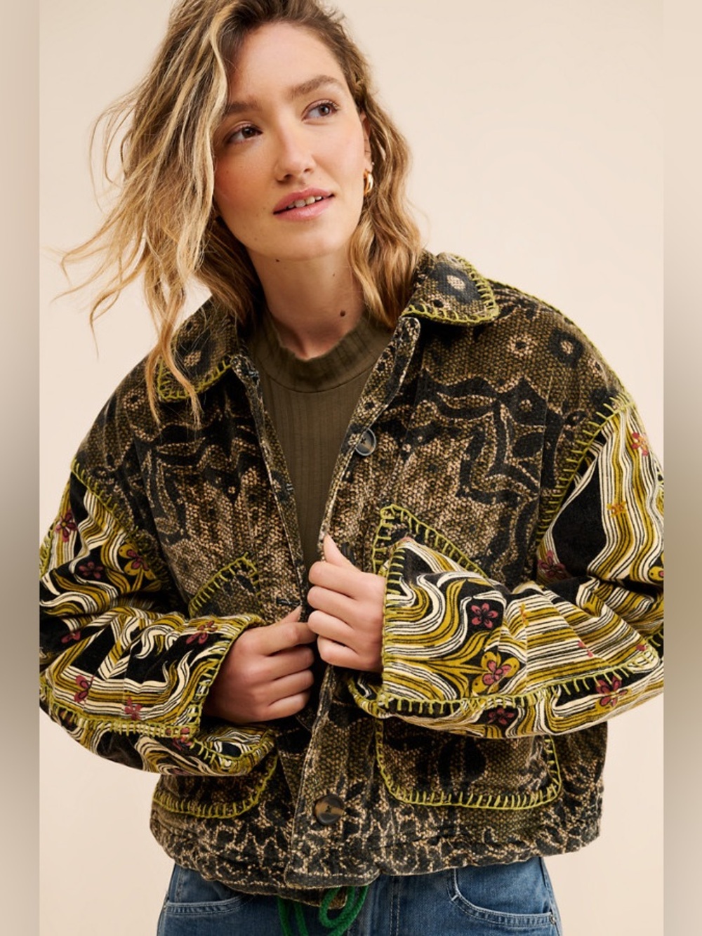 FREE PEOPLE Giving Joy Jacket
